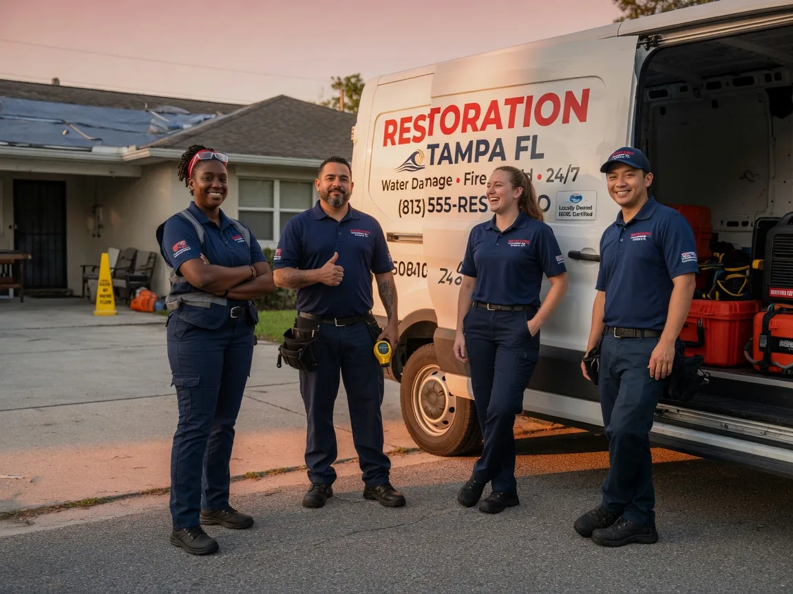 Water Damage Restoration company in Crawfordsville, IA